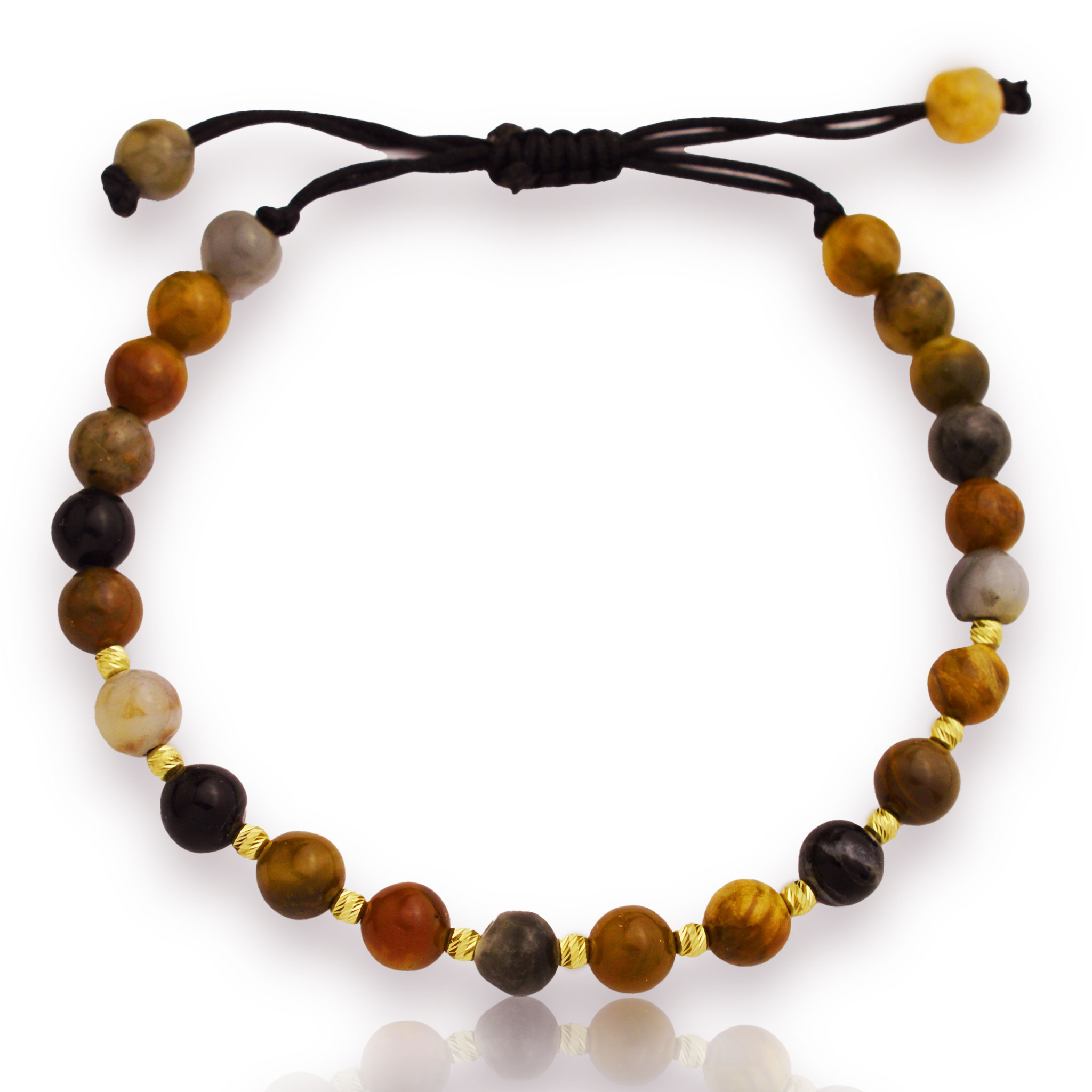 Злато на конец с муканит