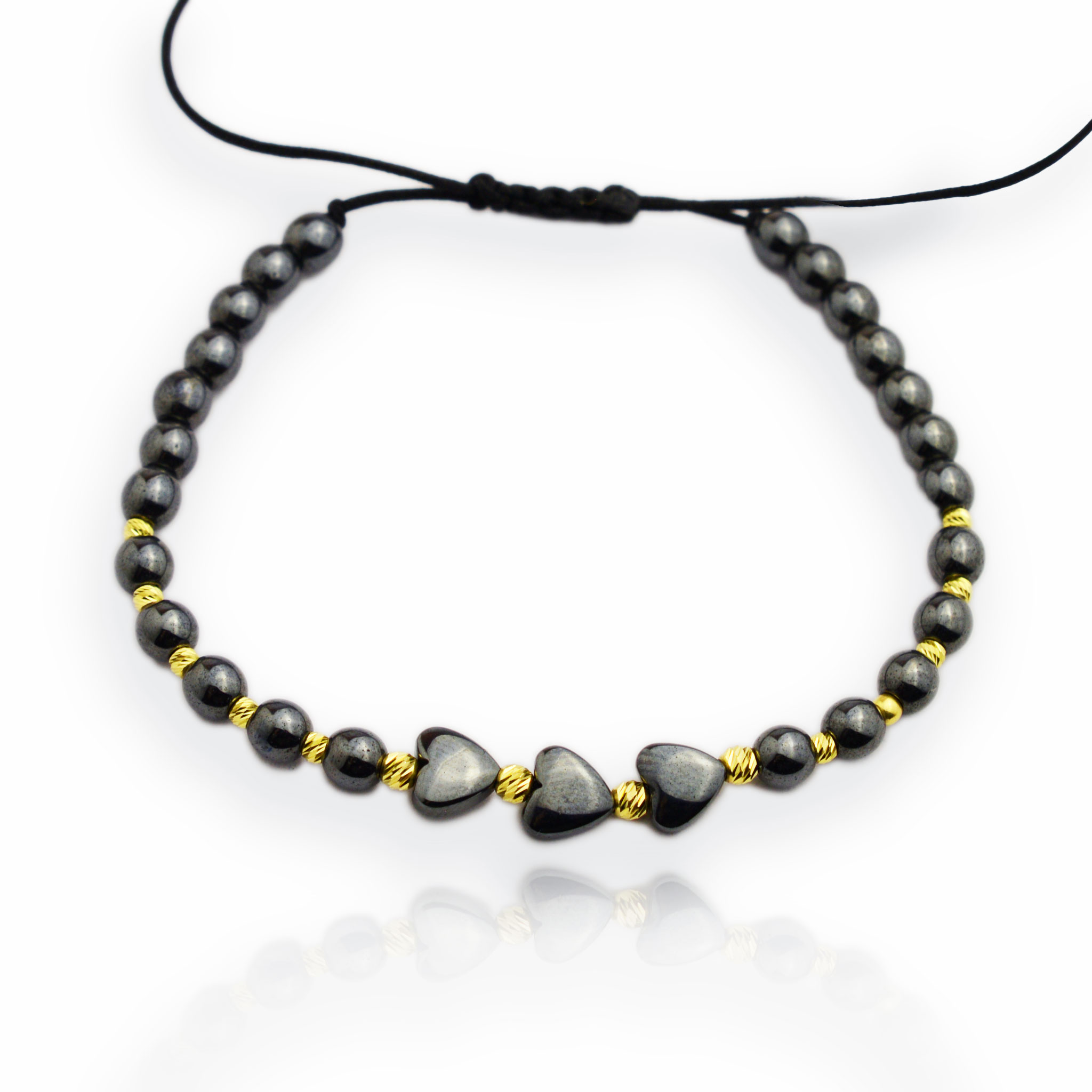 Злато на конец с хематит