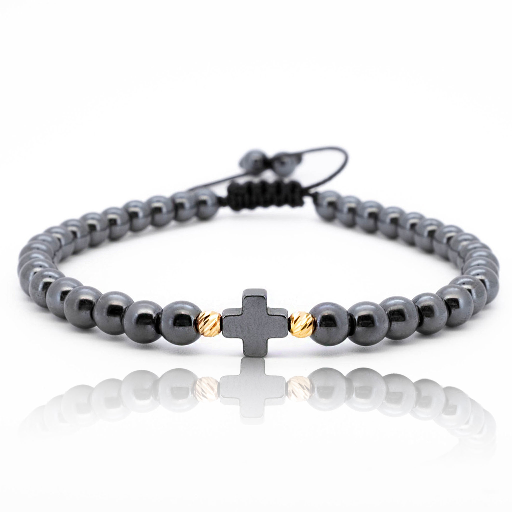 Злато на конец с хематит