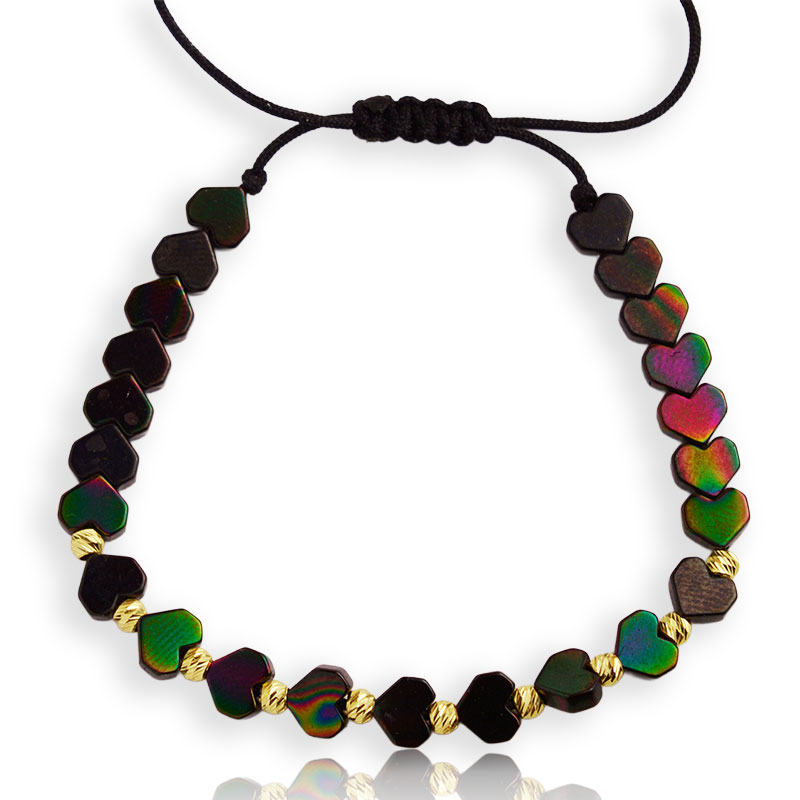 Злато на конец с хематит - Хамелеон