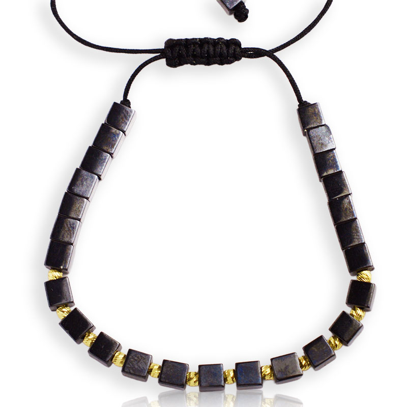 Злато на конец с хематит