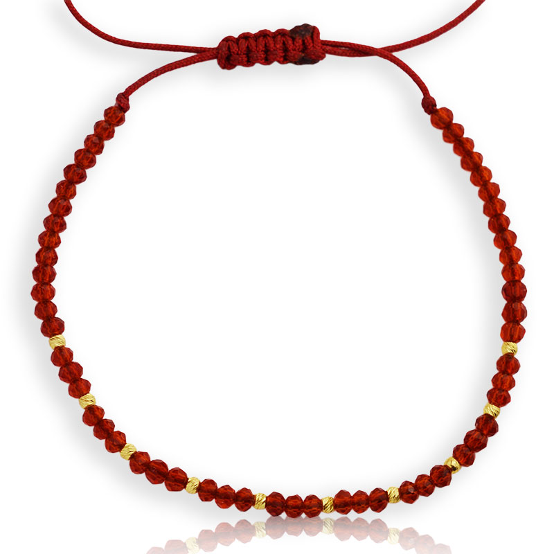 Злато на конец с кристал