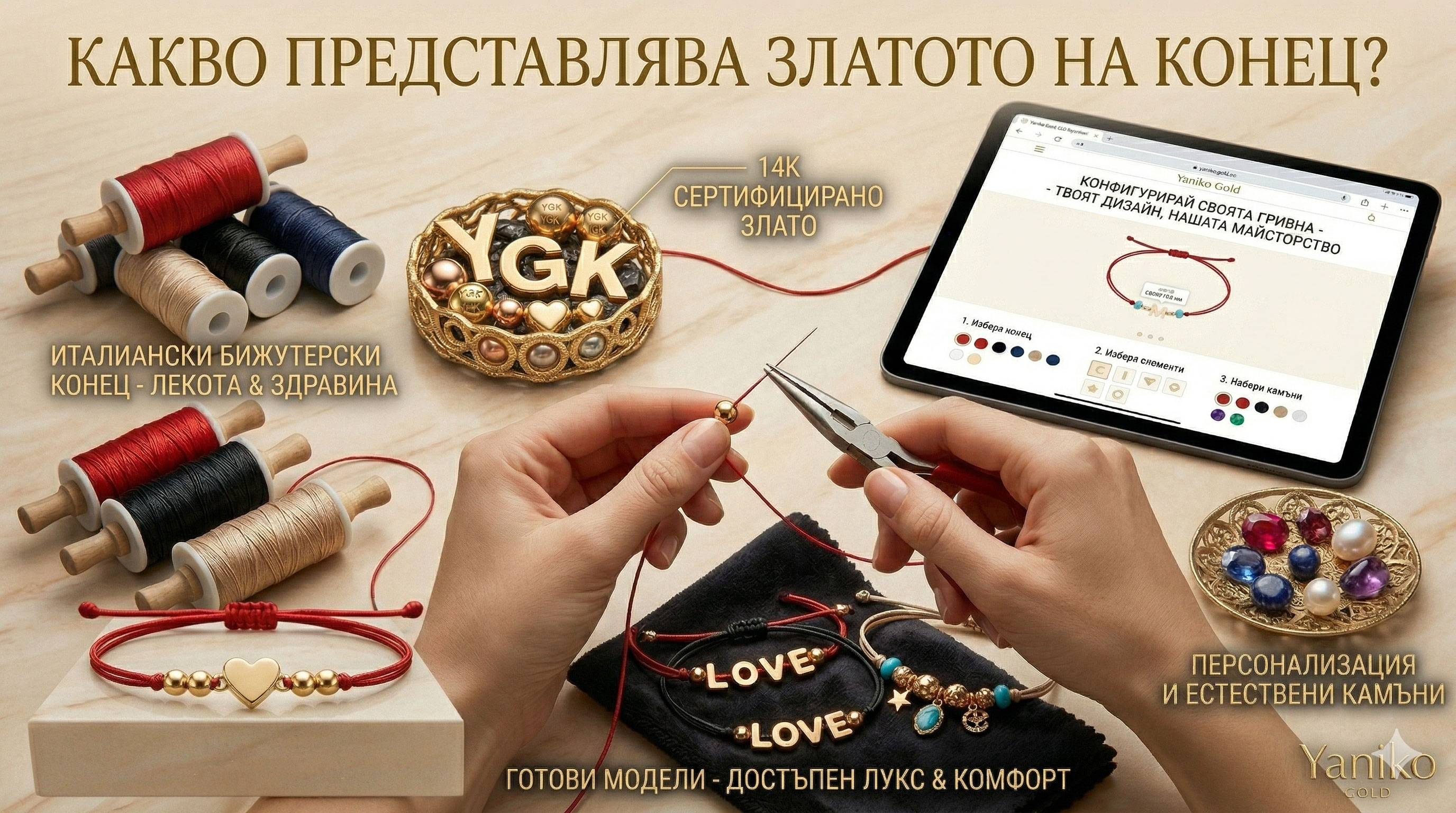 Какво е злато на конец и защо е толкова популярно?