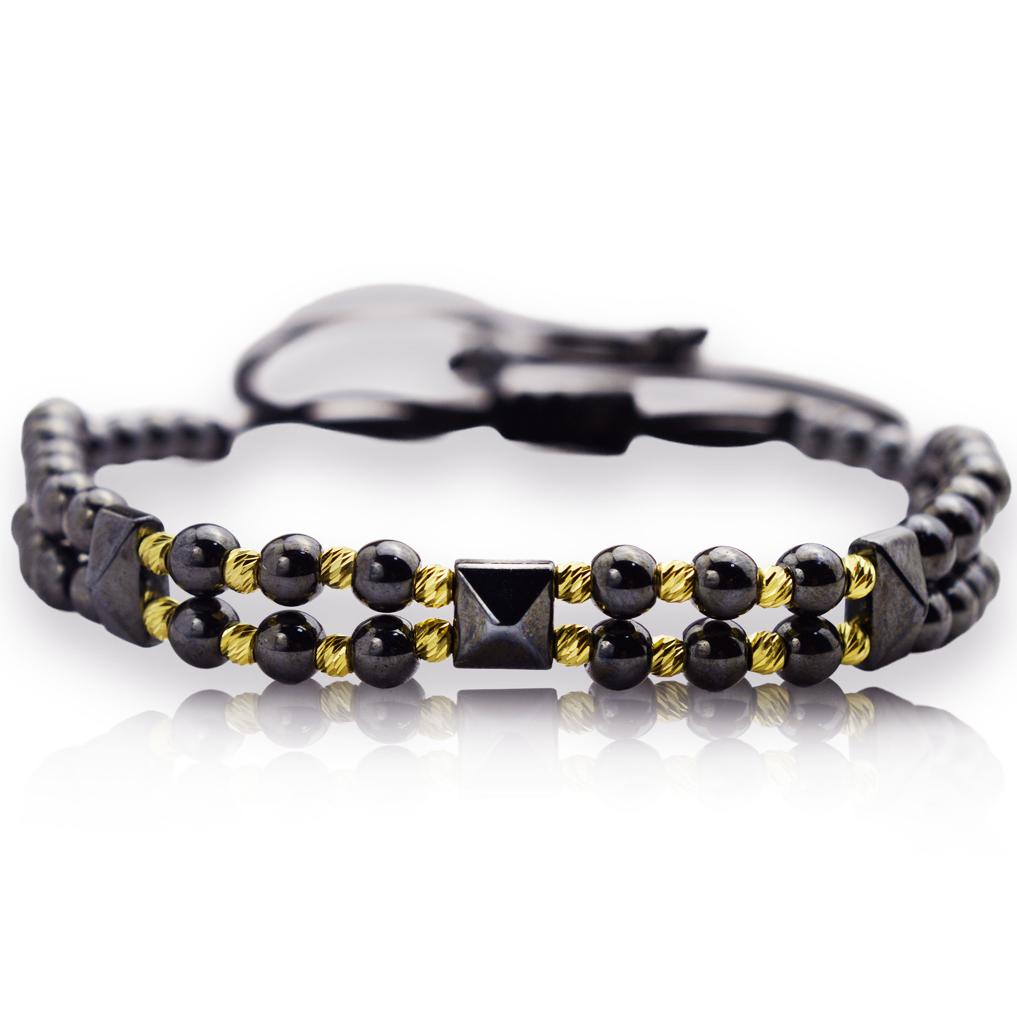 Злато на конец с хематит