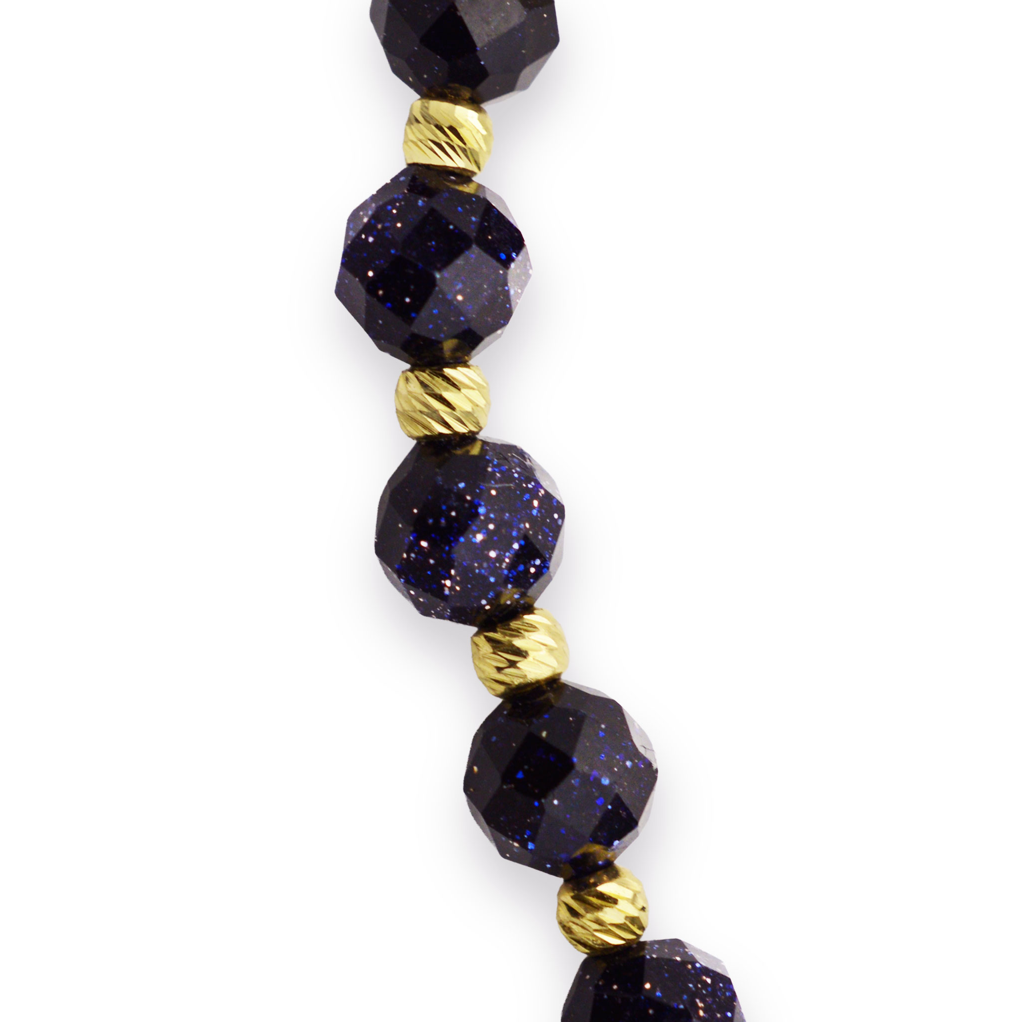 Злато на конец с авантюрин