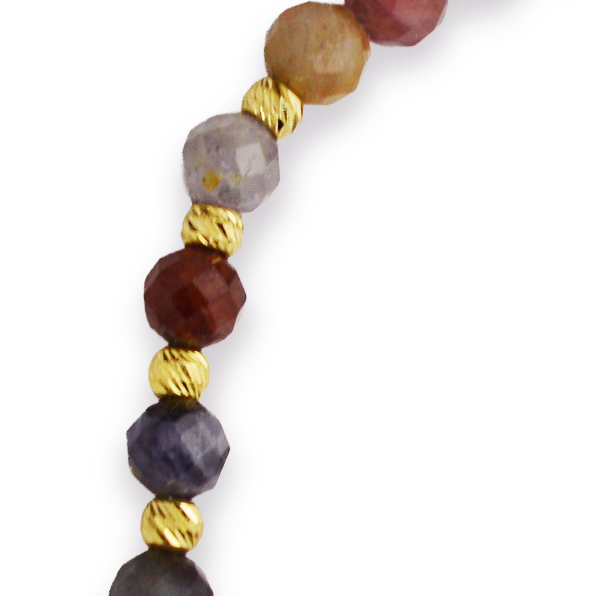 Злато на конец с турмалин